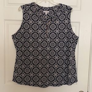 Charter Club Sleeveless Top 3X